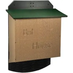 JCs Wildlife Recycled Poly Lumber 5 Chamber Bat House - Holds up to 500 Bats, Easy for Bats to Land and Roost - Outdoor Bat Shelter - Weather