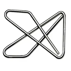 ACCO Ideal Clamps Metal Wire Small 1 1/2" Silver 50/Box 72620