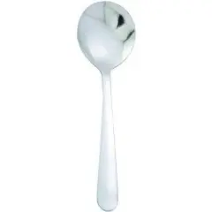 Windsor 18/0 Stainless Steel Bouillon Spoons - Pack of 24