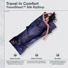 COCOON - Premium - TravelSheet&trade; Silk RipStop - Tuareg