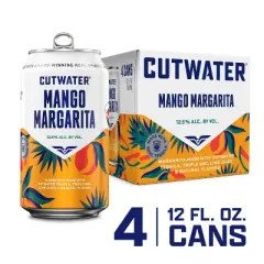 Cutwater Mango Margarita Cocktail - 4pk/355ml Cans