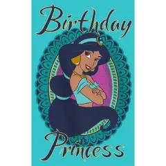 Girl's Aladdin Jasmin Birthday Princess T-Shirt