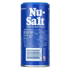 Nu-Salt Salt Substitute, 3 Oz
