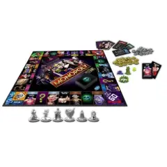 Monopoly: Disney Villains Edition Board Game for Ages 8 and Up, 2-6 Players