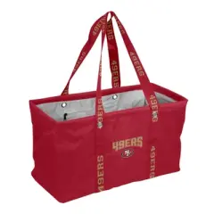 NFL San Francisco 49ers Picnic Tote: Sports Pattern Polyester Bag