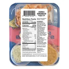 Honey Smoked Fish Co. Salmon Stackers Original - 3oz