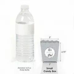 Big Dot of Happiness We Still Do - Party Mini Favor Boxes - 25th Wedding Anniversary Party Treat Candy Boxes - Set of 12