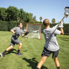 SKLZ Quickster 6' x 6' Lacrosse Goal - Orange/White