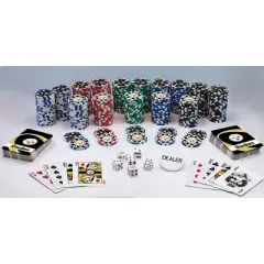 MasterPieces 300 Piece Poker Chip Set - NFL Pittsburgh Steelers