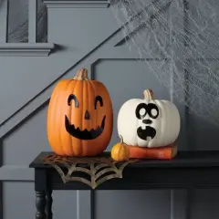 90pc Pumpkin Pusher Jack Face Halloween Decorative Prop Kit - Hyde and EEK! Boutique&trade;