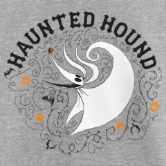 Girl's The Nightmare Before Christmas Haunted Hound Zero T-Shirt