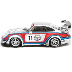 Porsche RWB 993 #11 Rough Rhythm "Martini International Club" "Kamiwaza Racing" WebStore "RAUH-Welt BEGRIFF" 1/43 Diecast Model Car by Tarmac Works
