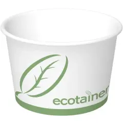 Ecotainer 12 oz Ecotainer Food Container Made in USA - Case of 1000