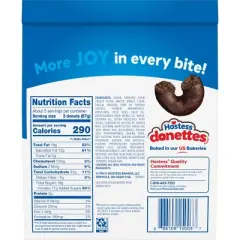 Hostess Double Chocolate Donettes - 10.75oz