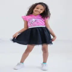 Marvel Spider-Man Spider-Gwen Ghost Spider Girls Mesh Cosplay Tulle Dress Little Kid to Big Kid 