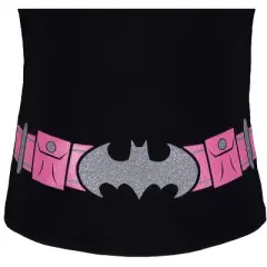 DC Comics Justice League Batman Superman Wonder Woman Toddler Girls 4 Pack T-Shirts Batgirl/Supergirl/Wonder Woman 