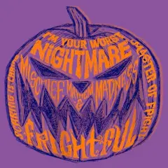 Girl's The Nightmare Before Christmas Pumpkin King Script T-Shirt