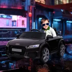 Aosom 6V Kids Electric Ride On Car, Licensed Audi TT RS with Seat and Remote Control, Horn, Music, MP3, for Kids 3-6 Years Old