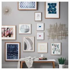 36"x30" Mid-Century Metal Wall D&eacute;cor Gold - Project 62&trade;