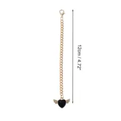 Unique Bargains Angel Heart Wings Cup Chain Water Cup Pendant 1 Pc