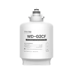 Waterdrop WD-G2CF Filter, Replacement for WD-G2-W, WD-G2-B, WD-G2P600-W Reverse Osmosis System,12-Month Lifetime