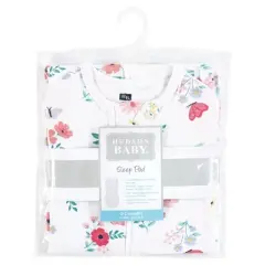 Hudson Baby Infant Girl Sleep Pod, Butterfly Floral, 0-2 Months