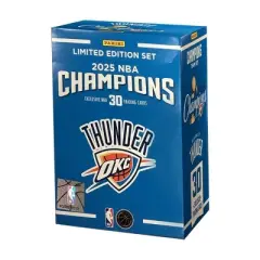 22025 Panini NBA Champions Oklahoma City Thunder Basketball Trading Card Blaster Box