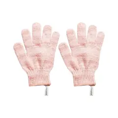 EcoTools Exfoliating Bath + Shower Gloves - Pink