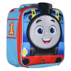 Thomas The Train Kids Lunch Box 3D Engine Insulated Lunch Bag Tote Blue