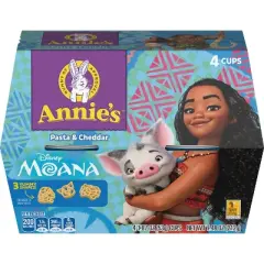 Annie's Organic Moana Mac and Cheese Cups - 7.48oz/4ct
