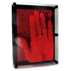 Link 3D Pin Art Impression Board Molds to Hands, Face, And Feet, Fun & Creative Toys for Kids and Children