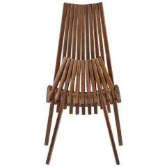 Folding Wood Chair - Natural - WELLFOR