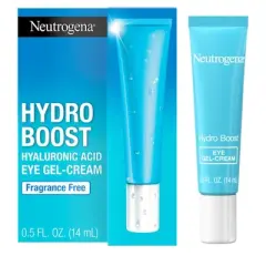 Neutrogena Hydro Boost Under Eye Gel Cream with Hyaluronic Acid - Fragrance Free - 0.5 fl oz