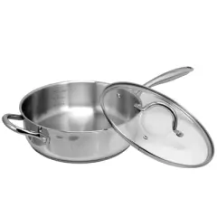 Oster Cuisine Saunders 4.2 Quart Saut&eacute; Pan with Lid