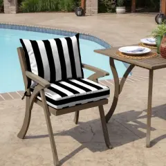 Arden 24"x17" Outdoor Dining Chair Cushion Set