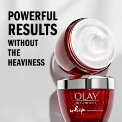 Olay Regenerist Whip Fragrance Free Face Moisturizer - 1.7oz