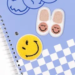 Yoobi SmileyWorld Sticker Patches 2pk Smiley, School Supplies