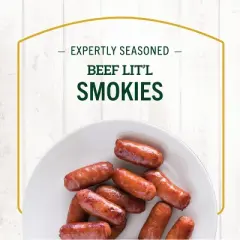 Hillshire Farm Beef Lit'l Smokies Smoked Sausage - 12oz