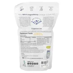 Micro Ingredients Triple Strength Omega-3 Fish Oil, Lemon, 240 Softgels (1,400 mg per Softgel)