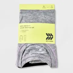Girls' 2pk Thermal Set - All in Motion&trade; Gray