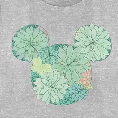 Women's Mickey & Friends Botanical Logo T-Shirt