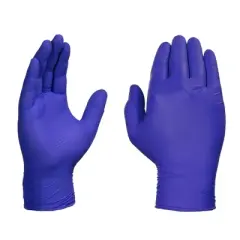 AMMEX Professional Indigo Nitrile Exam Gloves - Light Duty, Medical Grade - Great for Medical, Dental, Veterinary, Tattoo, and Household and Cleaning