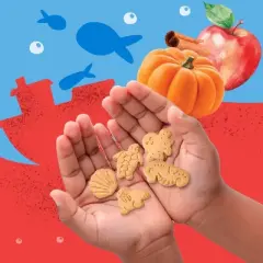 Gerber Get'ems Ocean World Cookies On the Go 8pk - Pumpkin Apple Cinnamon