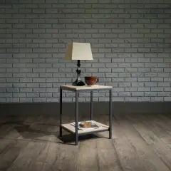North Avenue Side Table Charter Oak Finish - Sauder