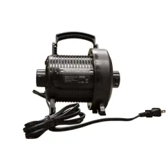 Zoom Blowers 1hp Inflatable Blower, Electric Air Pump for Zorb Balls, Hamster Balls, Bumper Balls