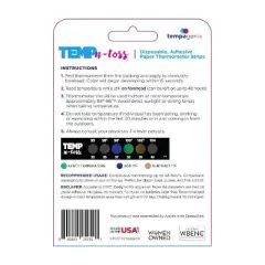 Tempagenix Temp-N-Toss Forehead Thermometer Strips - 2pk/12 Strips