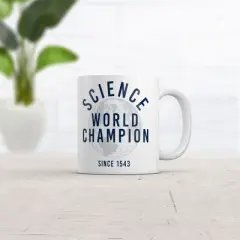 Crazy Dog Science World Champion Mug Funny Sarcastic Novelty Coffee Cup-11oz