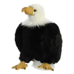 Aurora Wildlife 10.5" Regal Eagle Black Stuffed Animal