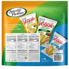 Sensible Portions Veggie Straws Variety Pack - 18ct/13.5oz