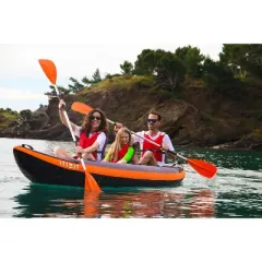 Decathlon Itiwit  Inflatable Recreational Touring Kayak 2 or 3 Person